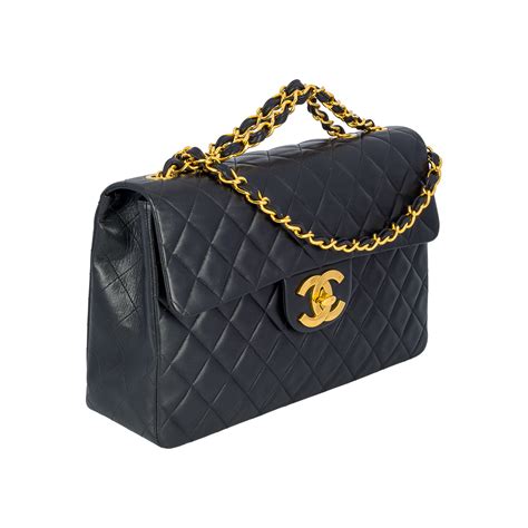 jumbo classic flap chanel bag|More.